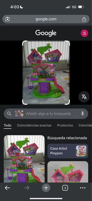 Casita árbol PinyPon con accesorios