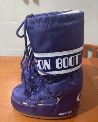 Moon Boot Viola e Bianco 35 - 38