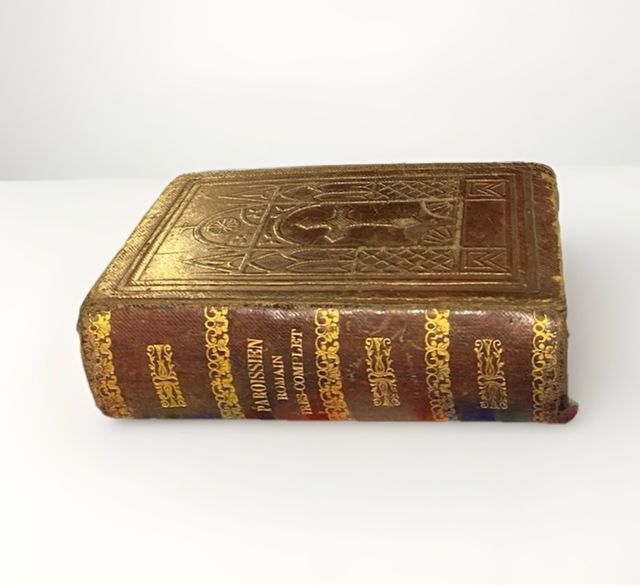 Libro antico 1868 Paroissien Romain