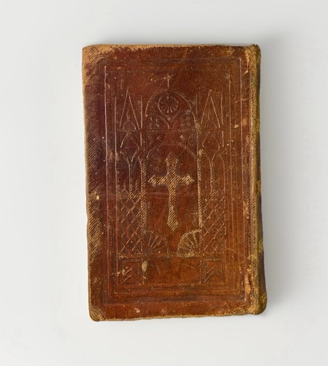 Libro antico 1868 Paroissien Romain
