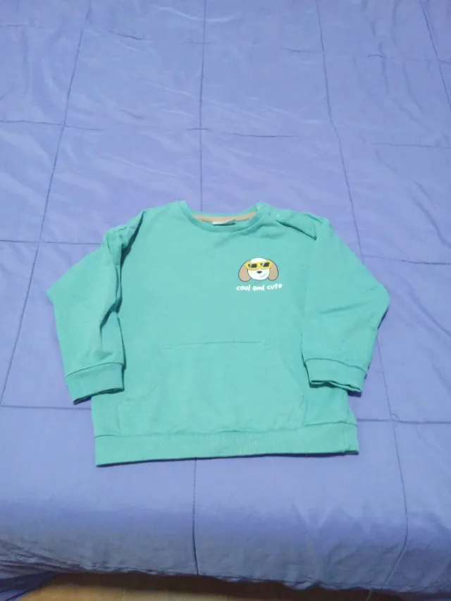 1 Sudadera Unisex Perro Cool and Cute (2-3años)