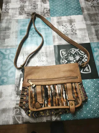 Bolso Marrón Mujer Nuevo Con Etiqueta