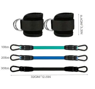 NUEVO Accesorios Gimnasio Bandas Tobilleras