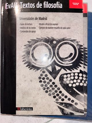 Textos de filosofía EvAU 2019. Universidades de...