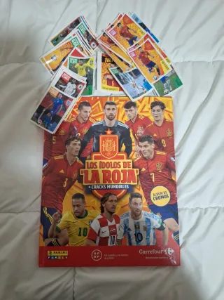 Álbum Cromos La Roja Carrefour