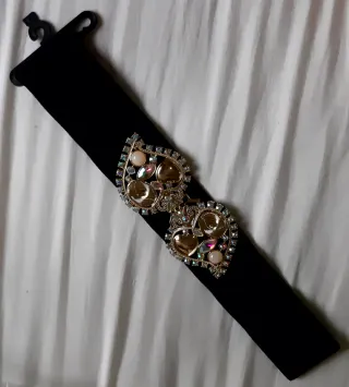 Cinto elástico largo - Coração de Viana