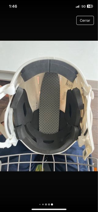 Casco de Hockey Bauer con Rejilla