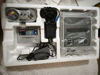 Super Nintendo Pack con Mario World y SFII