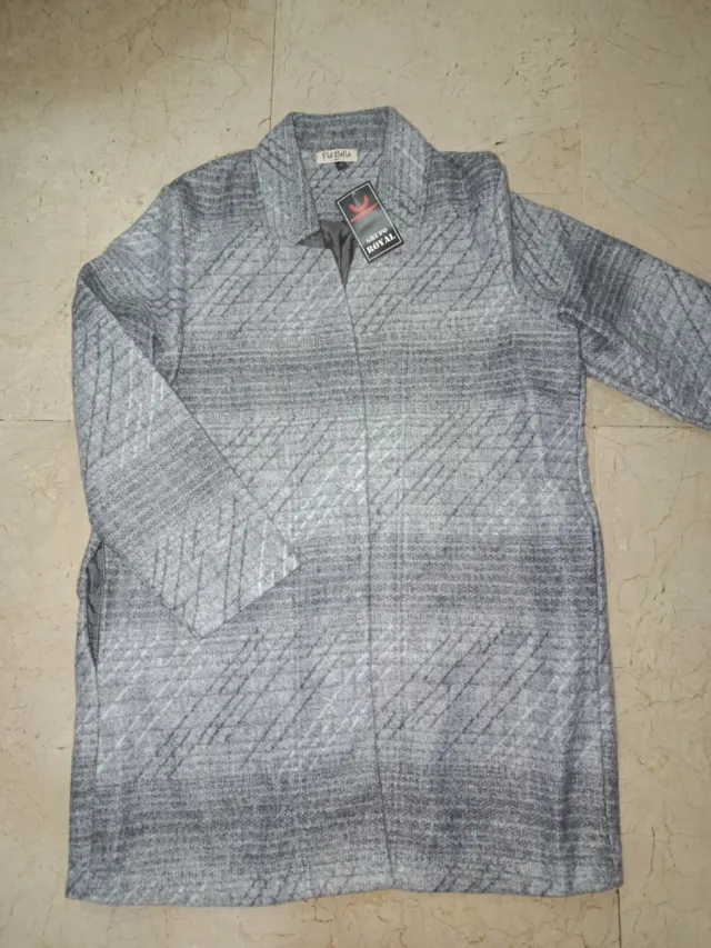 Abrigo Pia Bella Gris