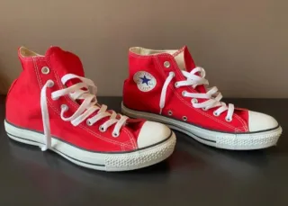 Converse Rojas Mujer Talla 42