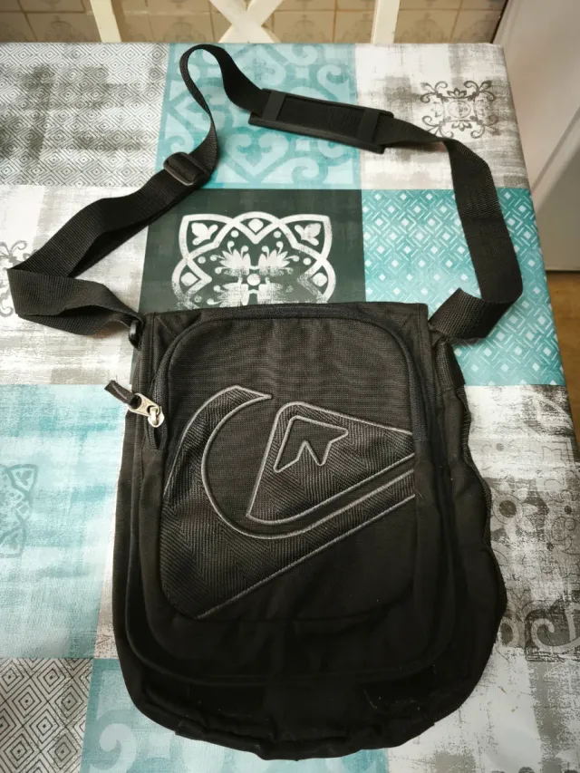 Bolso Quiksilver Negro Hombre
