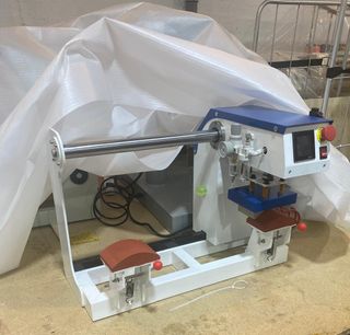 Plancha Neumática Gorras Doble Base