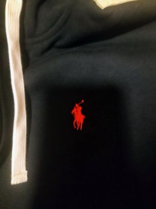 Sudadera Polo Ralph Lauren Negra con Cremallera