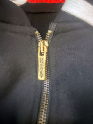 Sudadera Polo Ralph Lauren Negra con Cremallera