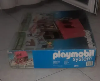 ANTIGUA CAJA GRANJA PLAYMOBIL