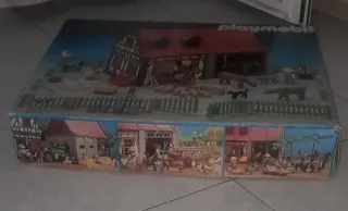 ANTIGUA CAJA GRANJA PLAYMOBIL