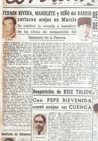 EL RUEDO No 17. Octubre 1944. Mariano Benlliure.
