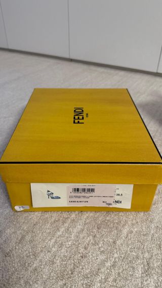 Zapatos Fendi Mujer Azul/Teal Lentejuelas