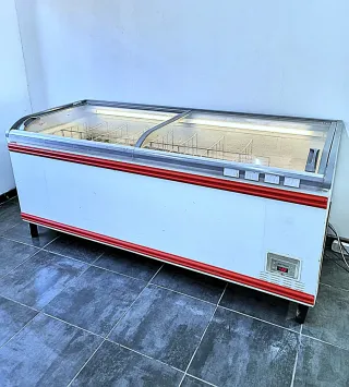 Congelador isola marca AHT 2 cassetti luci LED