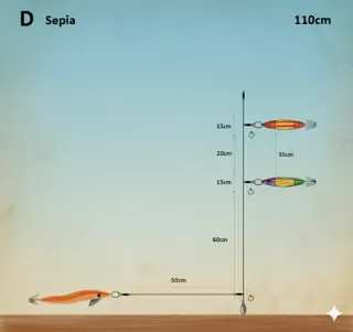 5 Montajes Calamar (Pack x5)
