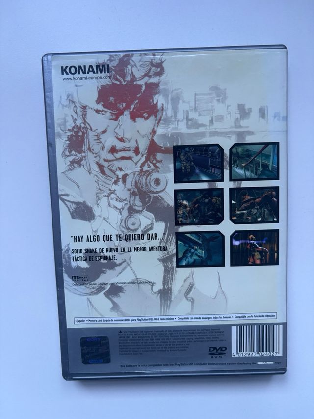 Metal Gear Solid 2: Sons of Liberty PS2 Platinum