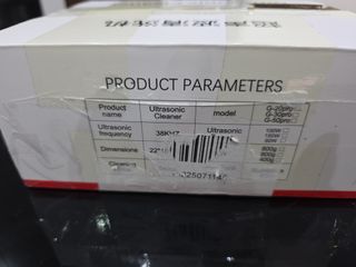 Limpiador Ultrasónico Máquina