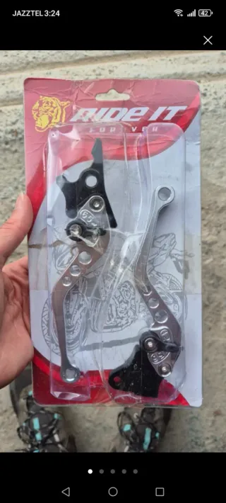 Manetas freno/embrague moto nuevas regulables