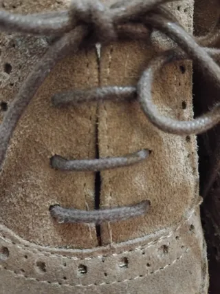 Zapatos Oxford de piel