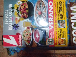 Lote 8 revistas cocina fácil LECTURAS