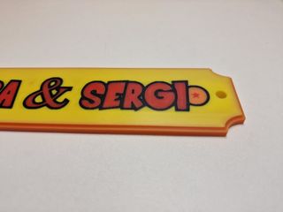 Placa personalizada estilo Dragon Ball