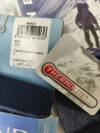 Calcetines termicos Mund Elbrus Talla L (41-45)