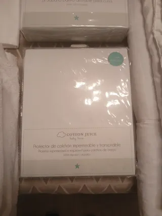 Colchon y accesorios para cuna 120x60