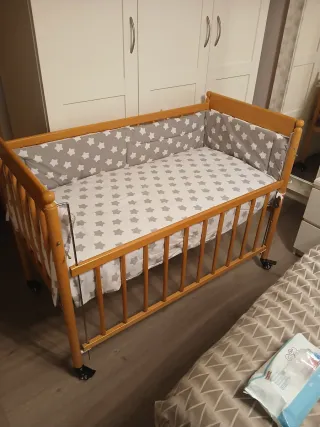 Colchon y accesorios para cuna 120x60