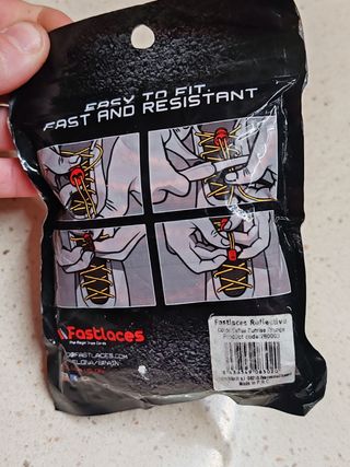 Cordones Elásticos Fastlaces Naranja