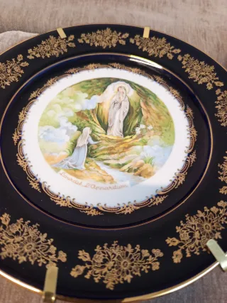 Piatto Limoges Castel 22K Gold