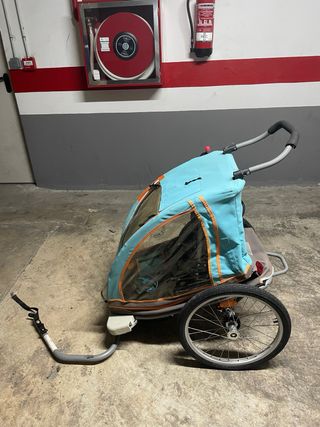 Remolque Bicicleta Infantil Blue Bird