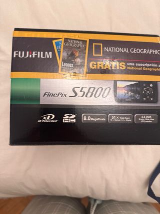 Cámara Fujifilm Negra