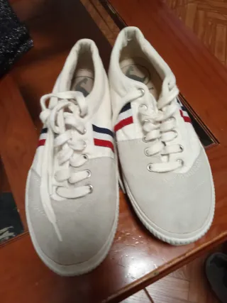 Zapatillas El Ganso Beige/Blanco Talla 40