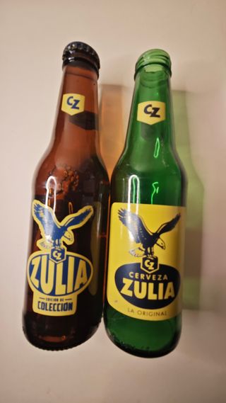 Bottiglie di birra Zulia Venezuela