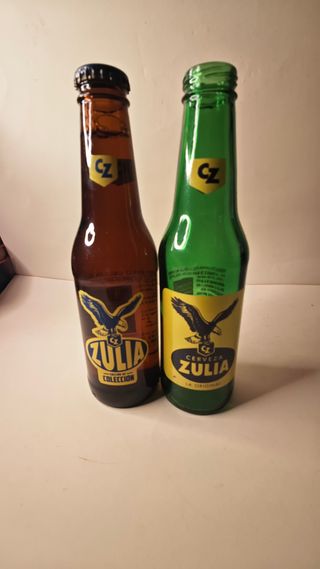 Bottiglie di birra Zulia Venezuela
