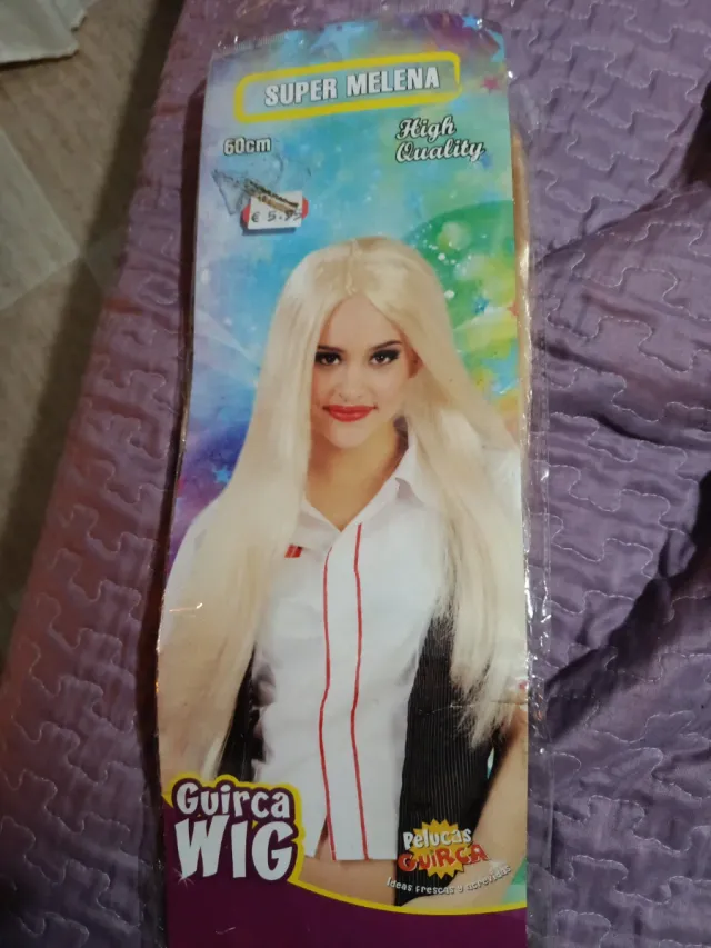Peluca Super Melena 60cm