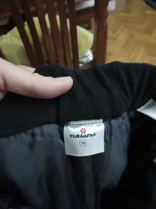 Pantalón de esquí para niño/a negro