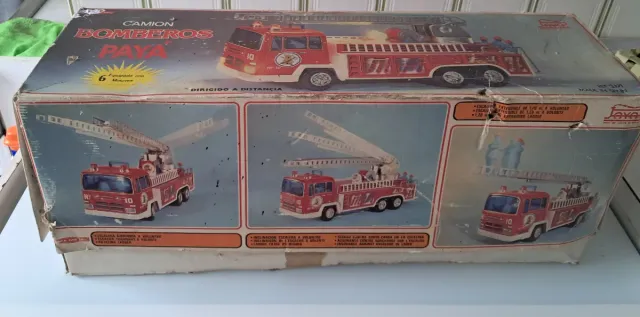 Camión Bomberos Payá Lata