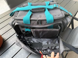 Bolso maletín  compartimentos enfermería domicilio