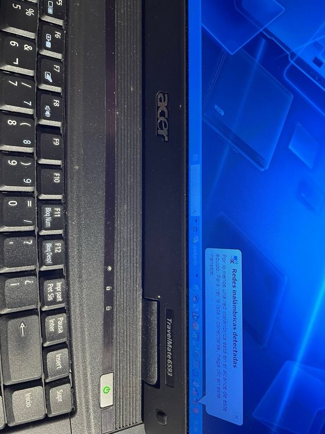 Portátil Acer TravelMate 6593 Negro.Oferta!!
