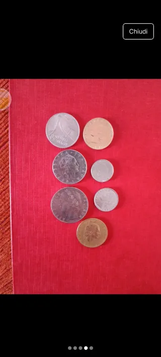 Lotto Monete Lire Italiane Anni 80/90