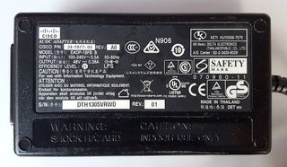 Alimentatore Cisco EADP-18FB B 48V 0,38A Originale