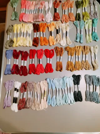 Lote de madejas para Maria