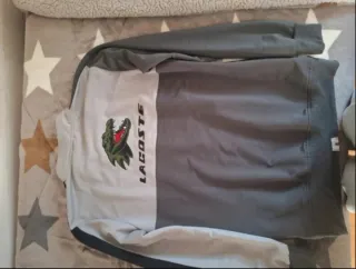 Chándal Lacoste Gris y Blanco