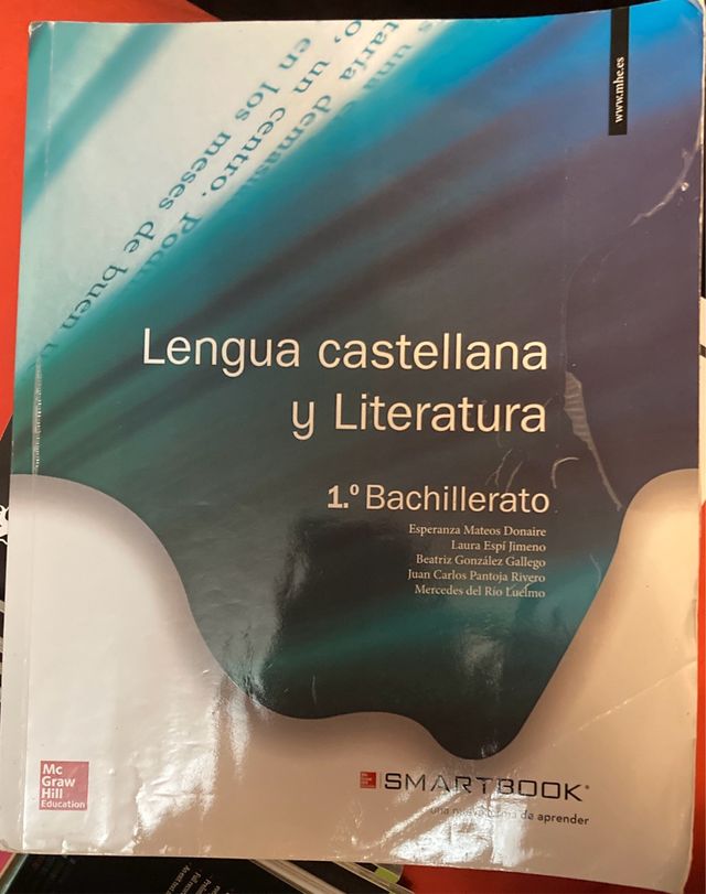 LA+SB Lengua castellana y literatura 1 Bachille...